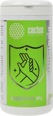Салфетки влажные Cactus  CS-ASHCL100