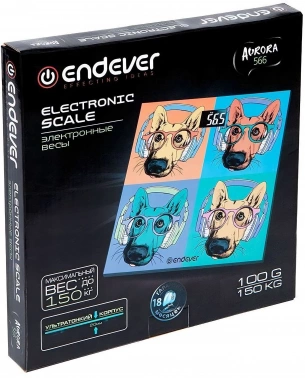 Весы напольные электронные Endever Aurora-566