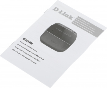 Роутер беспроводной D-Link DSL-2640U/R1A