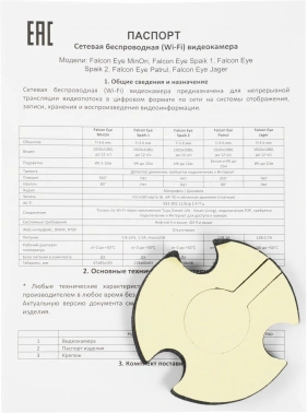 Камера видеонаблюдения IP Falcon Eye  Jager