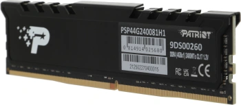 Память DDR4 4GB 2400MHz Patriot  PSP44G240081H1