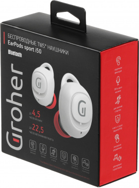 Гарнитура внутриканальные Groher EarPods i50
