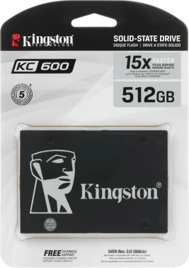 Накопитель SSD Kingston SATA-III 512GB SKC600/512G