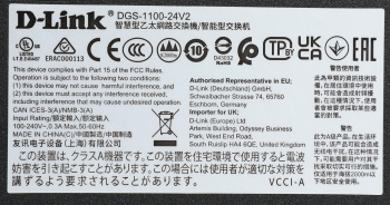 Коммутатор D-Link  DGS-1100-24V2/A