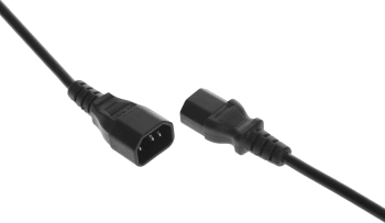 Шнур питания Lanmaster LAN-PP13/14-1.5-BK