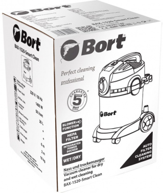 Строительный пылесос Bort BAX-1520-Smart Clean