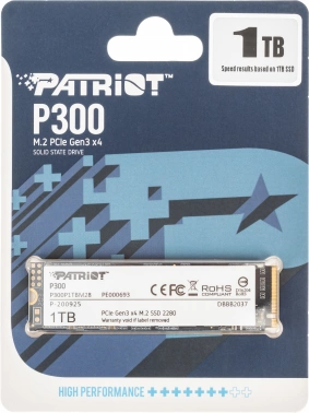 Накопитель SSD Patriot PCIe 3.0 x4 1TB P300P1TBM28