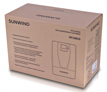 Источник бесперебойного питания SunWind SW1200 LCD