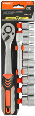 Набор торцевых головок Patriot  SSR-1/2