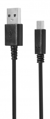 Кабель SunWind USB (m)-micro USB (m) 1м черный