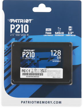 Накопитель SSD Patriot SATA-III 128GB P210S128G25