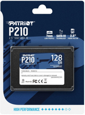 Накопитель SSD Patriot SATA-III 128GB P210S128G25