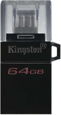 Флеш Диск Kingston 64Gb DataTraveler microDuo 3 G2