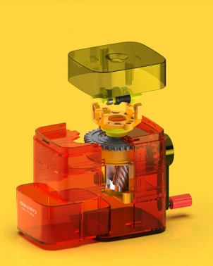 Точилка для карандашей механическая Deli  71162Red