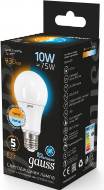 Лампа светодиодная Gauss  A60