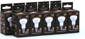 Лампа светодиодная Gauss  R50