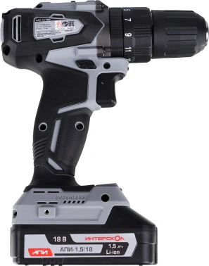 Дрель-шуруповерт Интерскол ДАУ-13/18ВК