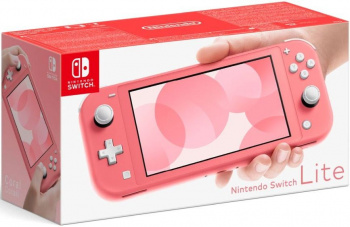Игровая консоль Nintendo Switch Lite коралловый
