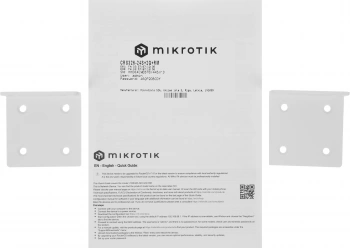 Коммутатор MikroTik CRS326-24S+2Q+RM (L3) 1x100Мбит/с 24SFP+ 2xQSFP+ управляемый