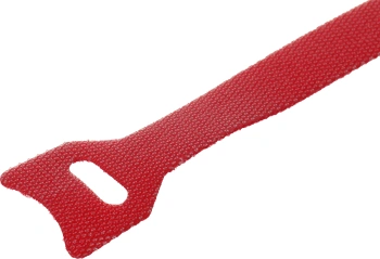 Хомут-липучка Lanmaster LAN-VCM210-RD 210x16мм (упак:20шт) нейлон/полиэтилен внутри помещений красный