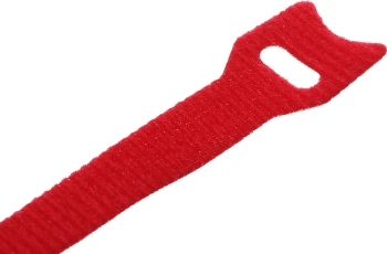 Хомут-липучка Lanmaster LAN-VCM210-RD 210x16мм (упак:20шт) нейлон/полиэтилен внутри помещений красный