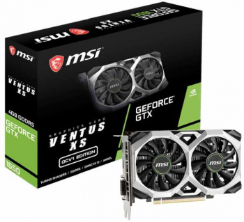 Видеокарта MSI PCI-E  GTX 1650 VENTUS XS 4G OCV1