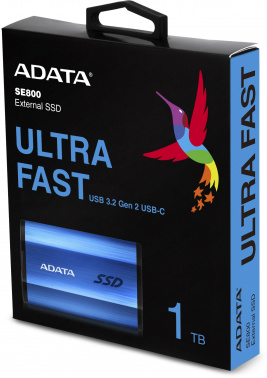 Накопитель SSD A-Data USB-C 1TB ASE800-1TU32G2-CBL SE800
