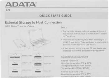 Накопитель SSD A-Data USB-C 256GB ASE760-256GU32G2-CBK SE760