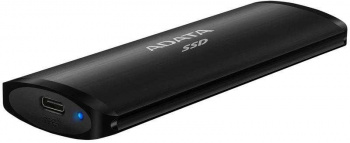 Накопитель SSD A-Data USB-C 512Gb ASE760-512GU32G2-CBK SE760