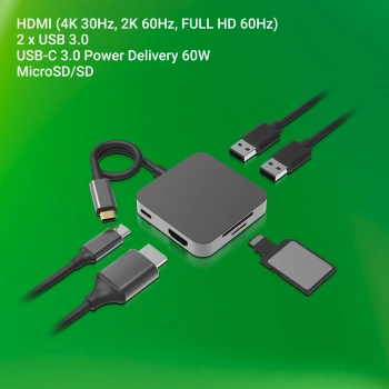 Стыковочная станция Digma  DS-741UC_GS