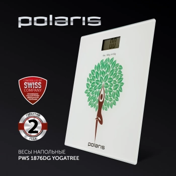 Весы напольные электронные Polaris PWS 1876DG Yogatree