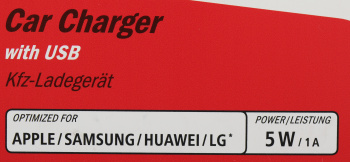 Автомобильное зар./устр. Hama  H-173756