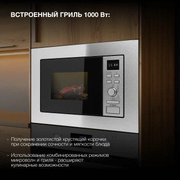 Микроволновая печь Hyundai HBW 2040 IX