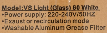 Вытяжка встраиваемая Maunfeld VS Light Glass 60