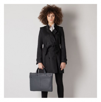 Деловая сумка Piquadro Black Square CA4021B3/BLU4 с отделением для ноутбука 15.6