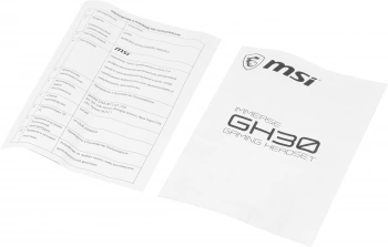 Наушники с микрофоном MSI Immerse GH30