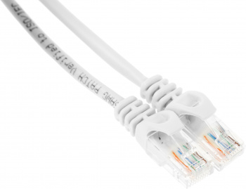 Патч-корд ITK PC01-C5EU-1M-G UTP RJ-45 вил.-вилка RJ-45 кат.5E 1м серый ПВХ (уп.:1шт)