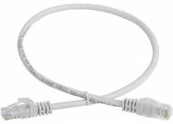 Патч-корд ITK PC01-C5EU-5M-G UTP RJ-45 вил.-вилка RJ-45 кат.5E 5м серый ПВХ (уп.:1шт)