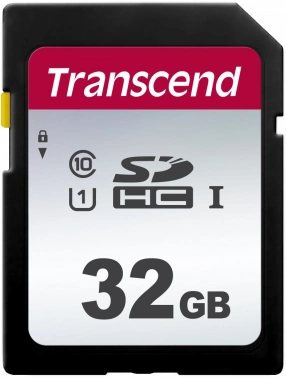 Флеш карта SDHC 32GB Transcend  TS32GSDC300S