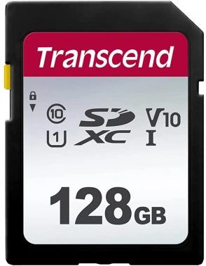 Флеш карта SDXC 128GB Transcend  TS128GSDC300S