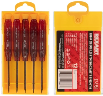 Набор отверток Rexant  12-4750