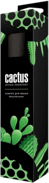 Коврик для мыши Cactus Black