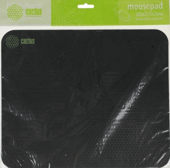 Коврик для мыши Cactus Black Mesh