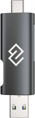 Устройство чтения карт памяти USB 2.0/Type C Digma CR-CU2520-G