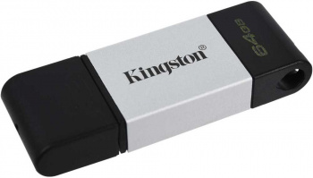 Флеш Диск Kingston 64Gb DataTraveler 80 Type-C DT80/64GB