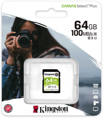 Флеш карта SDXC 64GB Kingston  SDS2/64GB