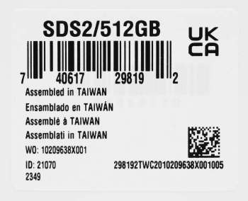 Флеш карта SDXC 512GB Kingston  SDS2/512GB