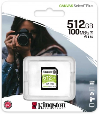 Флеш карта SDXC 512GB Kingston  SDS2/512GB