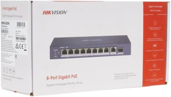 Коммутатор Hikvision  DS-3E0510HP-E