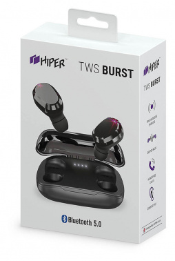Гарнитура внутриканальные Hiper TWS Burst